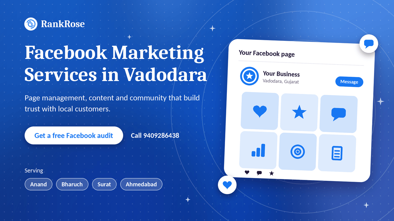 Facebook Marketing Services in Vadodara – Reach Local Customers on Facebook